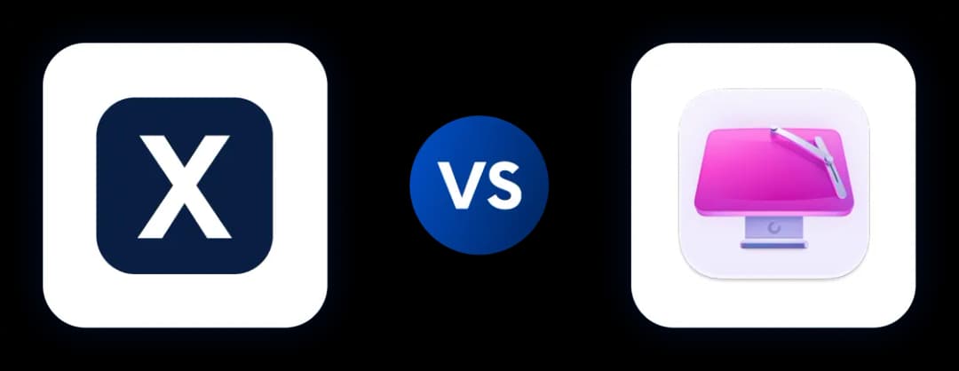 Comparison between Internxt and clean-my-mac